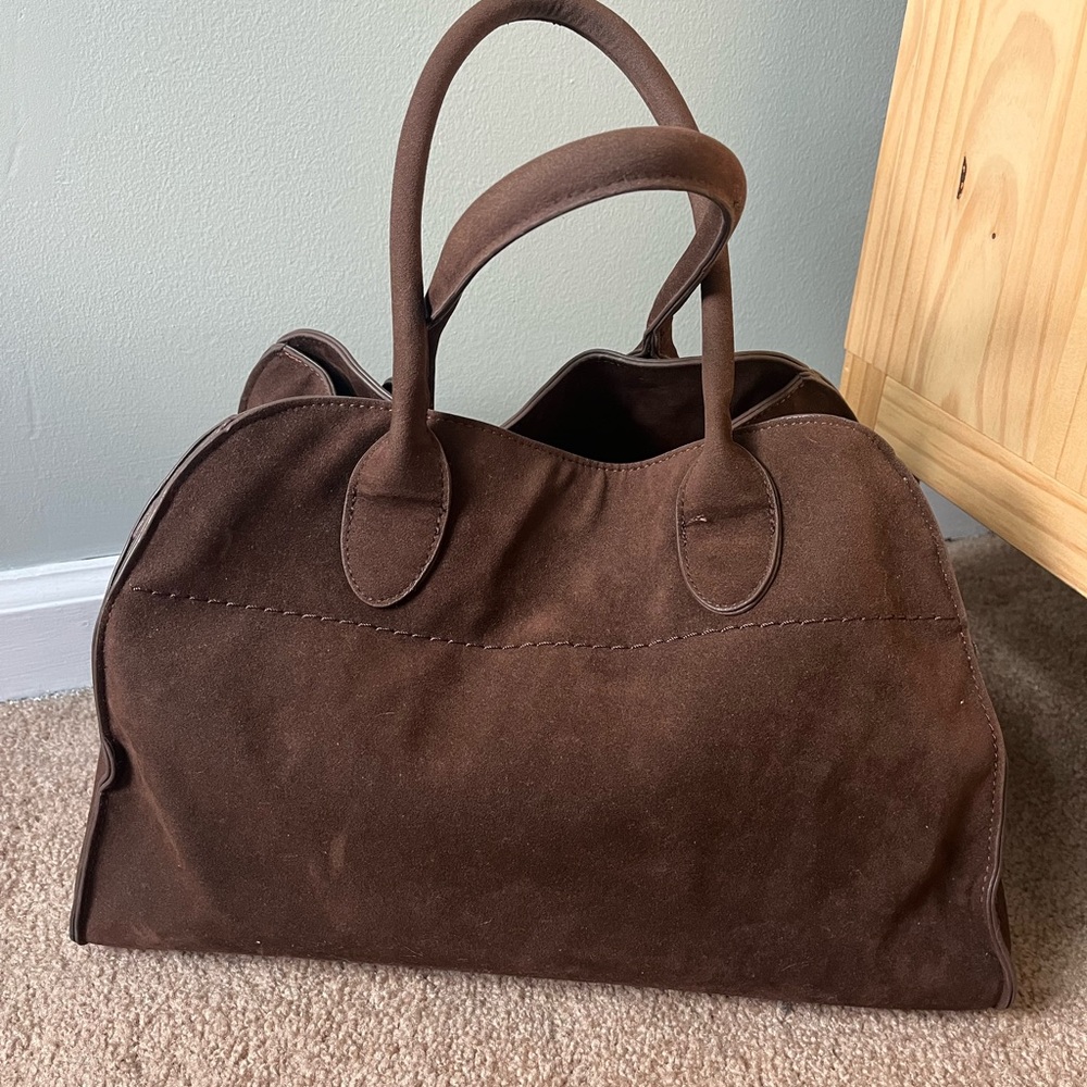 Chocolate Brown “Margaux” inspired bag